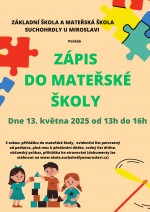 Zápis do MŠ 2025